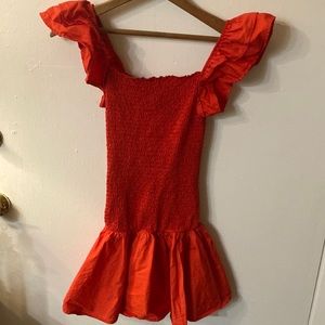 Zara red dress size small